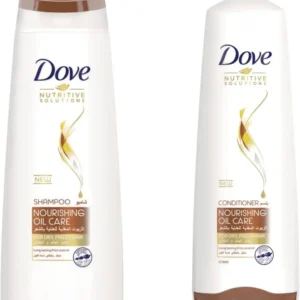 دوف (شامبو 350مل + بلسم 350مل) بالزيوت المغذية (عرض خاص) | Dove (Sh. 350Ml + Cond 350Ml) Nourishing Oil Care (#)