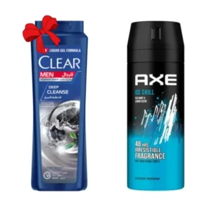 اكس سبراي مزيل عرق للرجال ايس شيل 150مل + كلير شامبو 90مل (عرض خاص) | X Spray Deodorant Men Ice Shyl 150Ml + Clear Shampoo 90Ml (Offer Special)