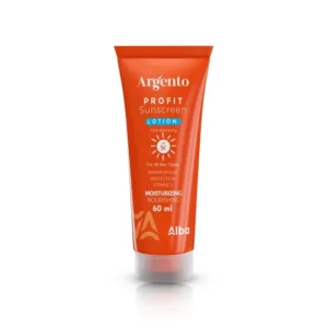 ارجنتو بروفيت صن سكرين لوشن بدرجة حماية +50 درجة فيتامين هـ 60مل | Argento Profit Sunscreen Lotion Spf50+ 60Ml Vit.e
