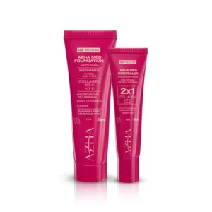ازهى فاونديشن 02 25 مل + ازهى كونسيلر 02 12 مل (عرض خاص) | Azha Med Found. 25Ml 02 + Concealer 12Ml 02 #