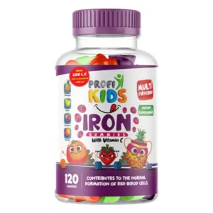 Profi Kids Iron 120 Gummies (Save 100L.e) #