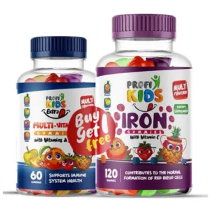 Profi Kids Iron + Profi Kids Extra (120 + 60) Gummies #