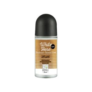 بوبانا مزيل عرق رول أون أبيض هير 50مل جوز الهند سسينت | Bobana Deod Roll On White Here 50ml Coconut Scent