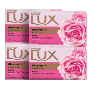 لوكس صابون معطر جلوينج فلاور 4*115 جرام (عرض خاص) | Lux. Beauty Soap 4X115Gm Glowing Flower Allure #