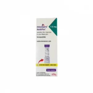 مونجارو 7.5 مجم / 0.6 مل إس سي 1 كويك-قلم 2.4 مل / 4 جرعات (إكس إكس) | Mounjaro 7.5 Mg / 0.6 Ml S.C. 1 Kwik-Pen 2.4 Ml / 4 Doses (Xx)