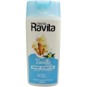Cristal Ravita Shower Gel 250ml Vanilla (0806)