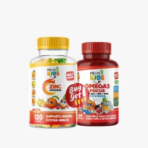 Profi Kids C Zinc + Profi Kids Omega-3 (120 + 60) Gummies #