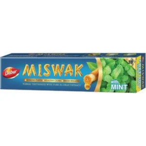 ميسواك.معجون أسنان نعناع 120جم+20جم فري عرض خاص | Miswak.Toothpaste Mint 120gm+20gm Free Offer Special