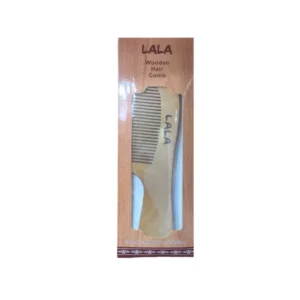لالا شعر كير مشط (بي7) مشط خشب اشكال | Lala Hair Care Comb (P7) Comb Wood Shapes