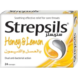 ستربسلز ( 1 علبة ) أوفير (170إل.إي/علبة) عسل & ليمون # | Strepsils ( 1 Box ) Offer (170l.E/Box) Honey & Lemon #