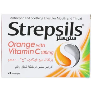ستربسلز ( 1 علبة ) أوفير (170إل.إي/علبة) فيتامين - سي # | Strepsils ( 1 Box ) Offer (170l.E/Box) Vitamin - C #