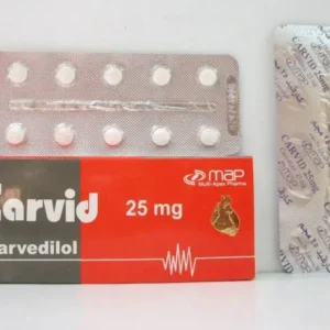كارفيد 25 مجم 20 قرص | Carvid 25 Mg 20 Tab