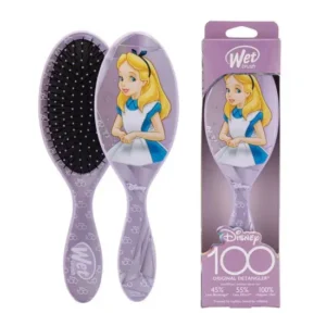 ويت براش فرشاة إزالة تشابك الشعر الأصلية (كود 0671) بتصميم ديزني 100  بتصميم اليس | Wet Brush Code 0671 Original D Disney 100-Alice