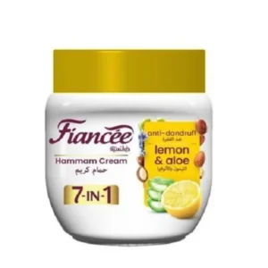 فيانسيه 7إن1 حمام كريم 450مل ليمون&ألو | Fiancee 7in1 Hammam Cream 450ml Lemon&Aloe