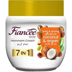 فيانسيه 7إن1 حمام كريم 450مل جوز الهند&أرجان | Fiancee 7in1 Hammam Cream 450ml Coconut&Argan