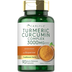 تورميريك كوركومين كومبلكس 3000 مجم 90 كبسولة | Turmeric Curcumin Complex 3000 Mg 90 Cap