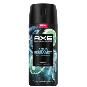 اكس سبراي مزيل العرق للرجال اكوا برجاموت 150مل | Axe Premium Bo.spr. 150Ml Aqua Bergamot
