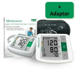 ميديسانا جهاز ضغط ذراع (بي يو 510 + ادابتر) | Medisana Device Pressure Arm (B U 510 + Adabtr)