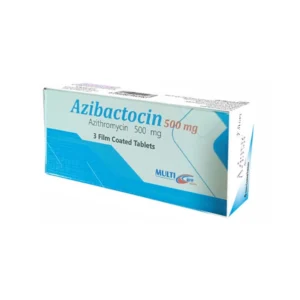 أزيباكتوسين 500 مجم 3 قرص | Azibactocin 500 Mg 3 Tab