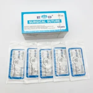 سيلك 1/0 جراحي سوتور خيوط حرير | Silk 1/0 Surgical Suture Sutures Silk