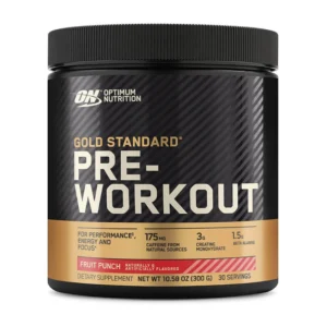 أون جولد ستاندارد بري-أوركوت (فرويت بونك) 330 جم بودرة | On Gold Standard Pre-Workout (Fruit Punch) 330 Gm Powder
