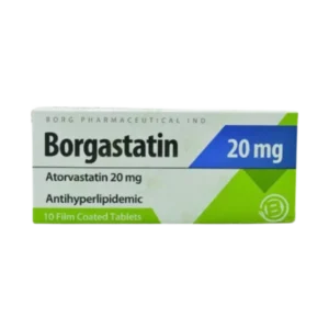 بورجاستاتين 20 مجم 10 قرص | Borgastatin 20 Mg 10 Tab