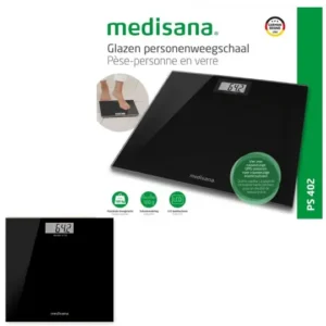 Medisana Personal Scale Glass (Ps402) 180 Kg Black
