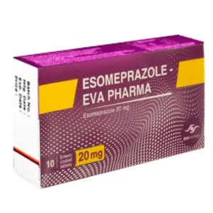 ايزوميبرازول-ايفا فارما 20 مجم 10 قرص | Esomeprazole-Eva Pharma 20 Mg 10 Tab