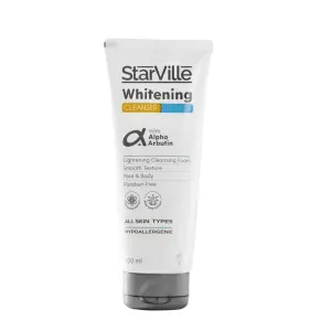 ستارفيل غسول مفتح للبشرة 100مل | Starville Whitening Cleanser 100 Ml
