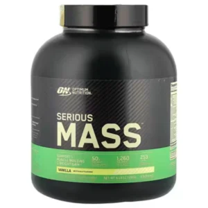 أون سيريوس ماس (فانيليا) 2.72 كجم/6 لب بودرة | On Serious Mass (Vanilla) 2.72 Kg/6 Lb Powder