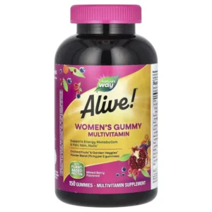 الايف جاميز للسيدات فيتامينات متعددة 150 قطعة | Alive Women's Gummy Multivitamin 150 Gummies