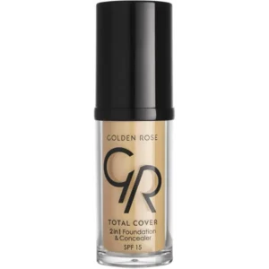 جولدن روز توتال كوفير فوند. & كونسيلر رقم. 15 | Golden Rose Total Cover Found. & Concealer No. 15