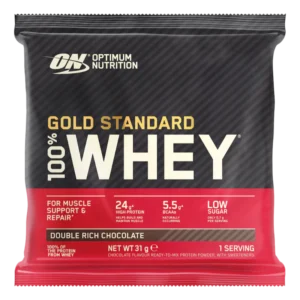 أون جولد ستاندارد 100% واي (دبل ريك كوكوكولات) 30.4 جم بودرة | On Gold Standard 100% Whey (Double Rich Chococolate) 30.4 Gm Powder