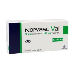 نورفاسك فال 10 / 160 مجم 30 قرص | Norvasc Val 10 / 160 Mg 30 Tab