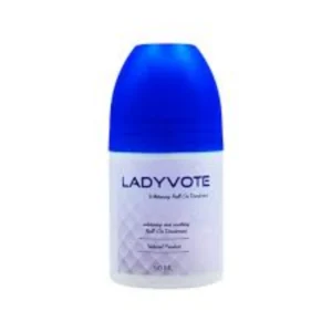 ليديفوت مزيل العرق رول اون لتفتيح البشرة 50مل | Ladyvote Whitening Deodorant Roll-On 50Ml