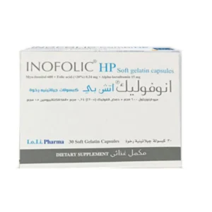 إينوفوليك هب 30 كبسولة | Inofolic Hp 30 Cap