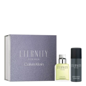 كالفن كلين.بي. إيتيرنيتي لـ للرجال طقم 2قطع (أو دو تواليت 100مل + أو دو تواليت 30مل) | Calvin Klein.P. Eternity For Men Set 2pcs (Edt 100ml + Edt 30ml)