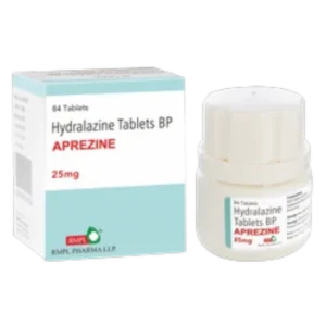أبريزين (هيدرالازين) 25 مجم 84 قرص | Aprezine (Hydralazine) 25 Mg 84 Tab
