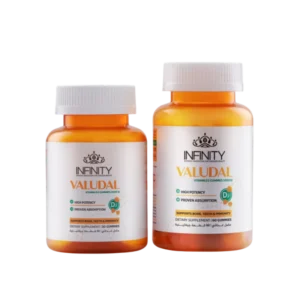 فالودال (فيتامين. دي3 5000 وحدة دولية) حلوى مطاطية (60 + 30) قطع (#) | Valudal (Vit. D3 5000 Iu) Gummies (60 + 30) Pcs (#)
