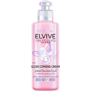 Loreal Elvive Glycolic Gloss Combing Cream 200Ml Leave-In