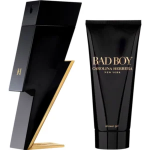 كارولينا هيريرا باد بوي (او دي تواليت 100مل + شاور جل 100مل) (عرض خاص) | C.herrera.p. Bad Boy Set (Edt100Ml+Shw.gel100Ml)