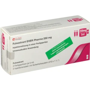 فولفيسترانت - إيفير فارما (فاسلوديكس) 250 مجم / 5 مل 2 سرنجة | Fulvestrant - Ever Pharma (Faslodex) 250 Mg / 5 Ml 2 Syringe