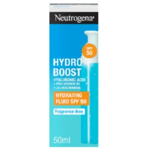 نيوتروجينا جل مائي هايدرو بوست للحماية من الشمس بعامل حماية 50 - 50مل | Neutrog. Hydro Boost Gel/Hydrating Fluid 50Ml Spf50
