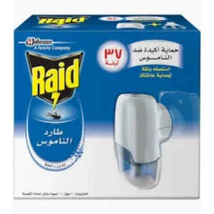 جونسون واكس جهاز سائل كهربي طارد للناموس 300 ساعة + ريد غيار | Johnson Wax Device Liquid Khrby Repellent Llnamws 300 Hour + Red Dressing
