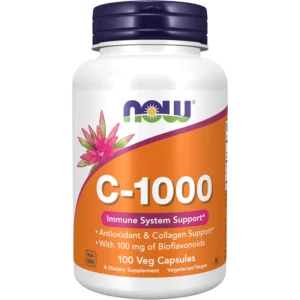 ناو فيتامين سي 1000 مجم 30 كبسولة | Now Vitamin C 1000 Mg 30 Cap