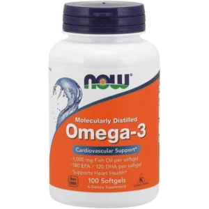 Now Omega-3 1000 Mg 30 Softgel Cap
