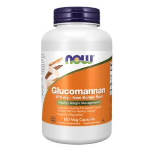 Now Glucomannan 575 Mg 180 Cap