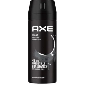اكس مزيل عرق سبراي. 150مل أسود (#) خصم 30.ج | Axe Deod Spr. 150ml Black (#) Discount 30.J