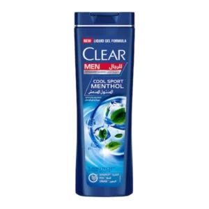 كلير للرجال شامبو. 180مل كول سبورت مينثول (10إل.إي أوف) (#) | Clear Men Sh. 180ml Cool Sport Menthol (10l.E Off) (#)