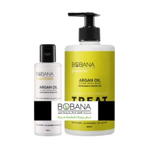 بوبانا أرجان زيت (شامبو 400مل+بلسم. 100مل) (#) | Bobana Argan Oil (Shampoo 400ml+Cond. 100ml) (#)